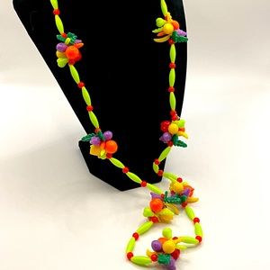 Vintage Fruity Necklace